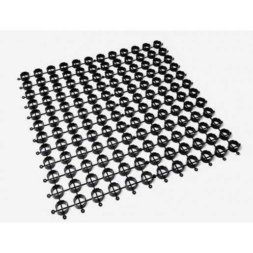 F-ame001 - dalle à gazon alvéolée 50 x 50 cm - vente au m² (4 plaques) - résistance jusqu'à 400 tonnes/m²_0