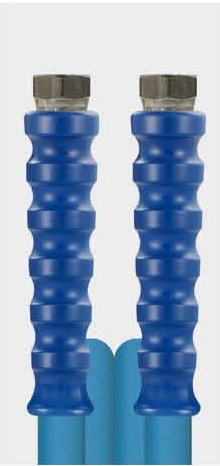 Flexible alimentaire Foodjet bleu DN12 - 35m - raccords inox 1/2 Femelle - résistant UV et intempéries_0