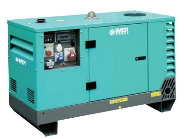 Groupe électrogène triphasé avec démarrage électrique, puissance maximum 6.1 kW - SILENTSTAR 7 T AVR YN_0
