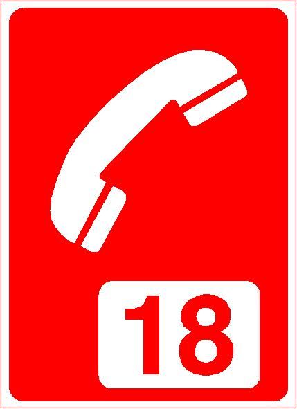 Panneau de signalisation - telephone 18_0