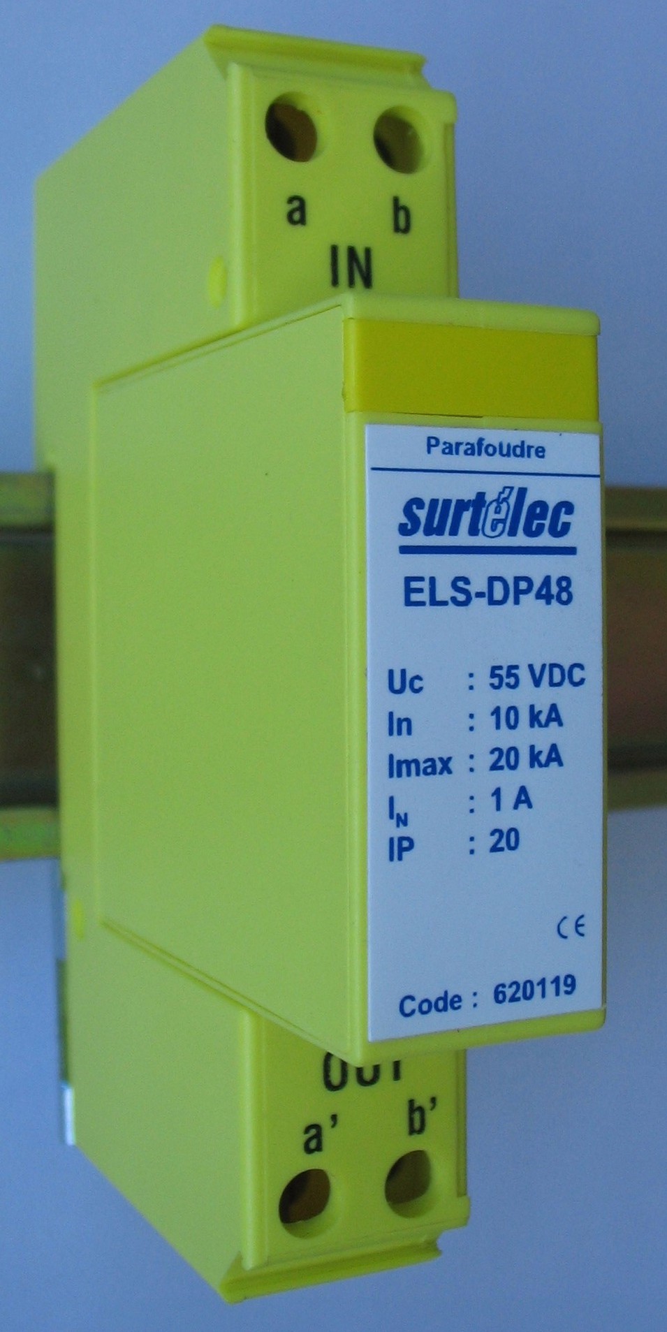 Parafoudre pour ligne téléphonique - Protection contre les surtensions pour téléphonie et informatique_0