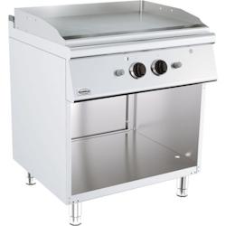 Plancha à Gaz Chrome sur Coffre - Série 700 - 800 mm - CombiSteel - 13000 W - Surface de cuisson en inox 3 mm_0