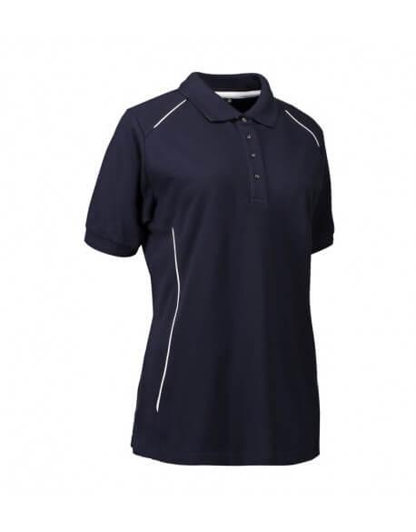 Polo de travail femme - ProWear ISO 15797 - Liseré contrasté - POL0007_0