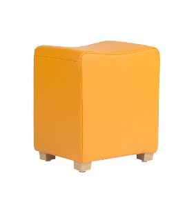 Pouf Martino - Tabouret de restaurant Mobitec - Réf. 9505 - Hauteur 49 cm - Assise en vague et grand choix de revêtements_0