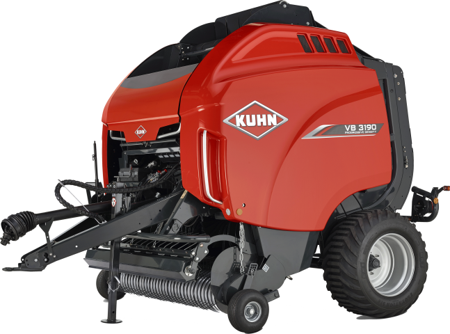 Presse à balles rondes VB 3100 - VB 3195 Opticut - KUHN, pour récoltes variées et conditions extrêmes_0
