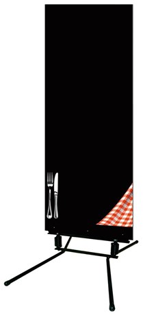 STOP TROTTOIR MON BISTROT 150 X 60 CM