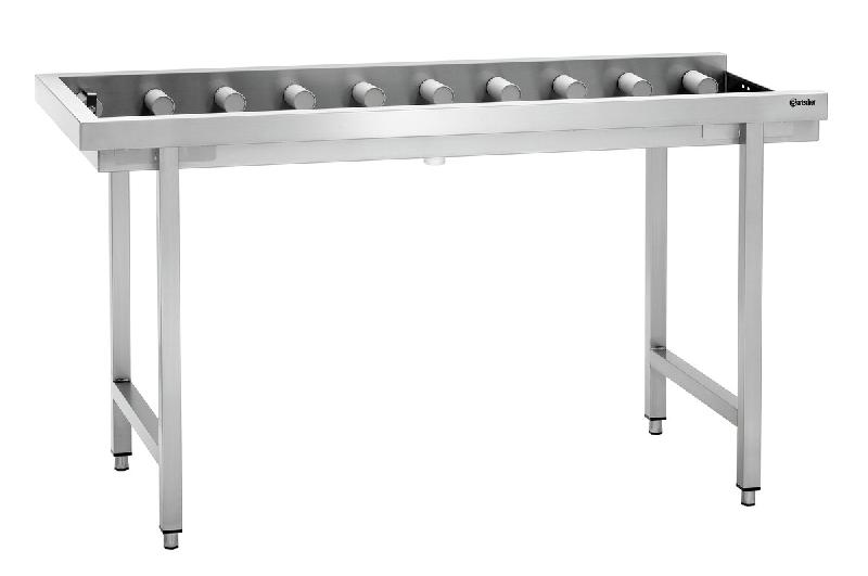 Table d'égouttage KTS5000 - Bartscher - 34 kg - Table en inox_0