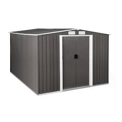 Uniprodo - Uniprodo Abri de Jardin en métal - 313 x 179 x 258 cm Cabane de Jardin Metal Abri de Jardin en Acier galvanisé Cabanon de Jardin - 406285_0