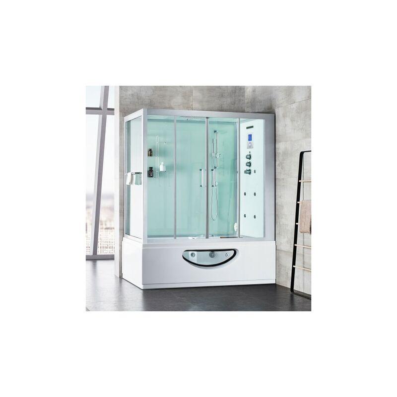 ARCHIPEL COMBI BALNEO DOUCHE HAMMAM CBH WHITE ® 179X97 DROITE