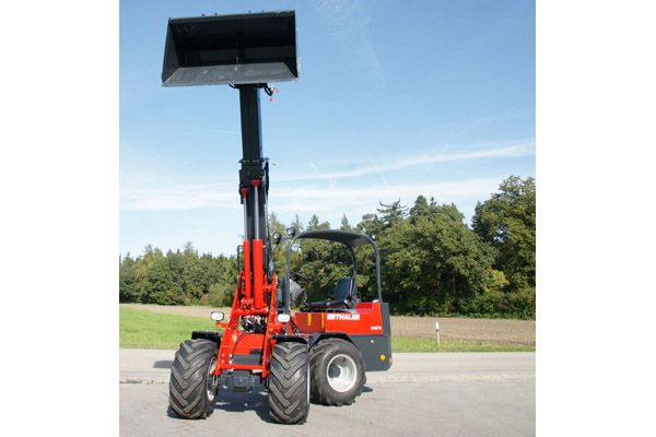 Chargeuse sur pneus 2748t à bras télescopique - hauteur 4,05 m_0