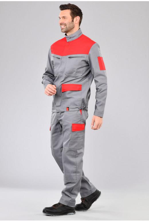 Blouson prestige idéal plus color - Réf. 438*cp5 - Multipoches, tissu contrasté, lavage industriel_0