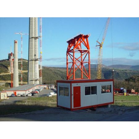 Cabane de chantier modulaire utilisé pour un usage temporaire ou permanent_0