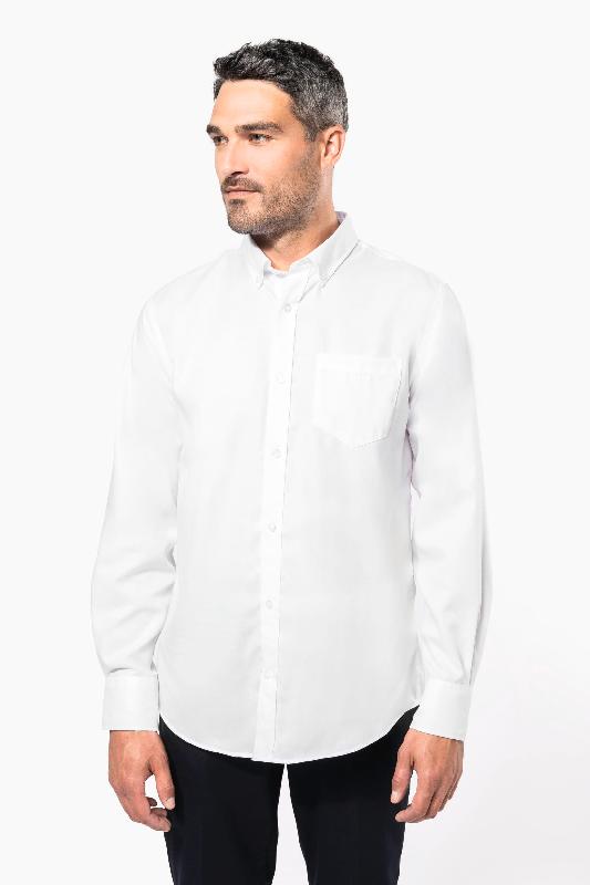Chemise de travail manches longues sans repassage - Réf: K537 - Kariban_0