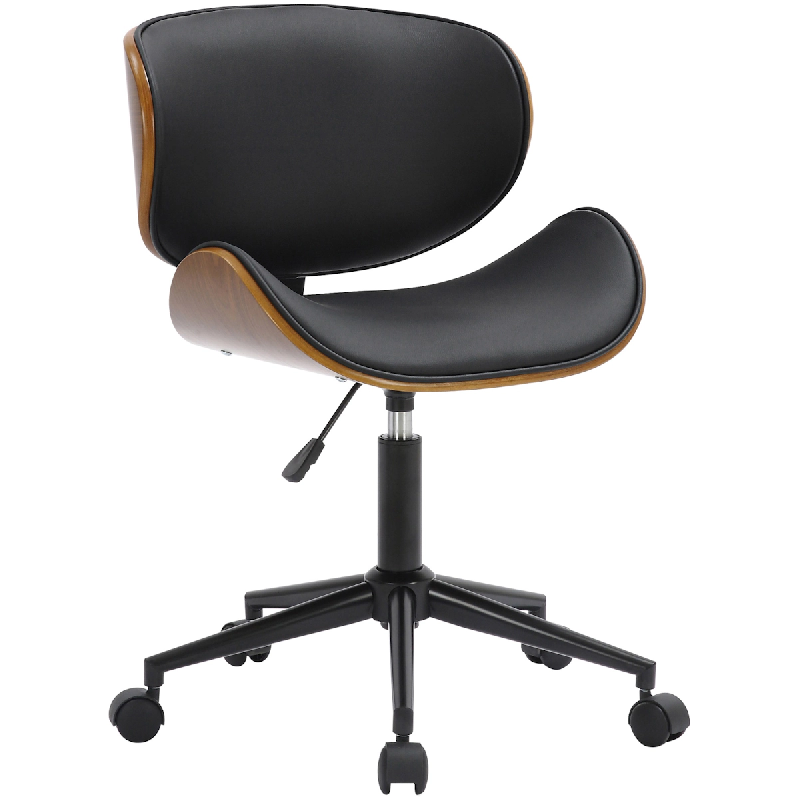 CLP Chaise de bureau Sammy Noir - noir polyester 323194_0