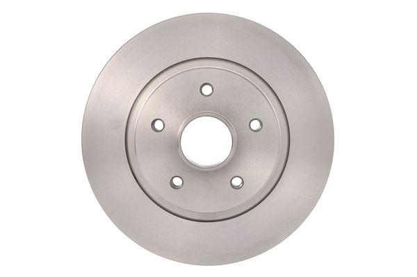Disque de frein Bosch 0986479695 - plein, arrière, boîte de 1 disque_0