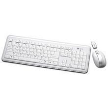 ENSEMBLE CLAVIER SOURIS 2,4GHZ (COLORIS BLANC)