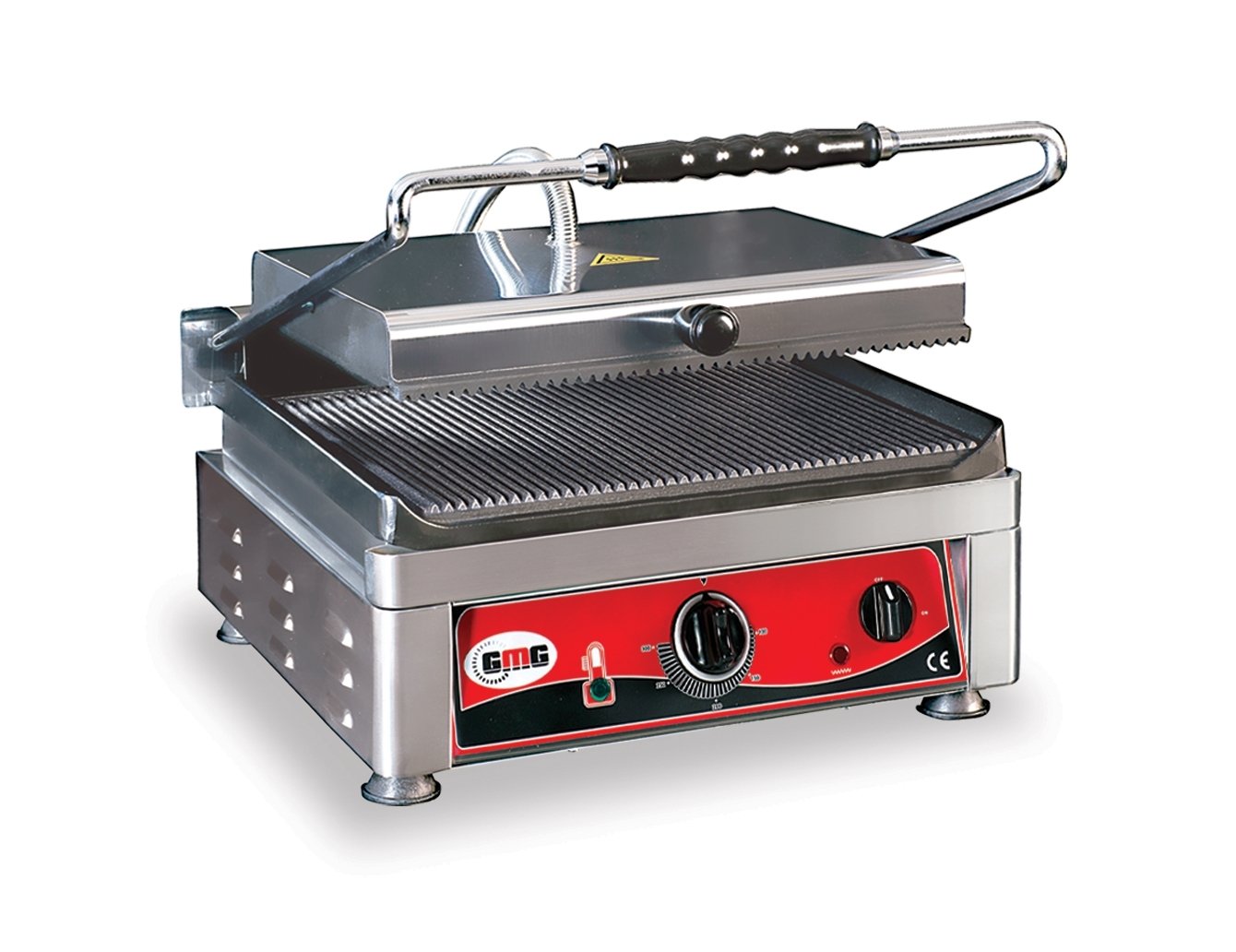 Machine À Panini Double Plancha Électrique Professionnelle Plat 3 600 W