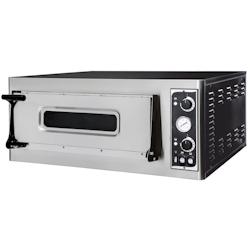 Hendi Four à pizza Basic 4 à 500°C et 4 pizzas Ø320mm avec chamotte 400V - 226681_0