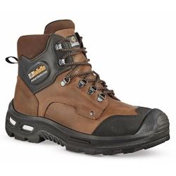 Jallatte - Chaussures de sécurité hautes marron et noire JALTARAK SAS S3 CI AN SRC Marron / Noir Taille 38 - 38 brown synthetic material 8033546383766_0