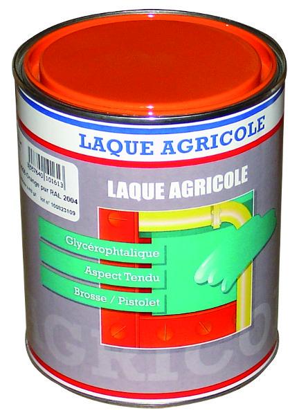 LAQUE BIDON 1 LITRE ORANGE PUR RAL 2004 FS