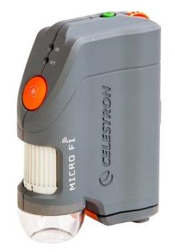 Microscope digital CELESTRON Micro Fi - Grossissement 1x à 80x - Connexion WiFi jusqu'à 9m_0
