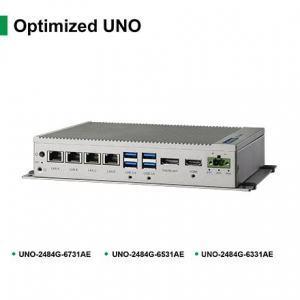 PC fanless i7-7600U 8Gb 4xEthernet 4xRS232/485 4xUSB3.0 avec sorties vidéo HDMI DP - Référence: UNO-2484G-7731AE_0