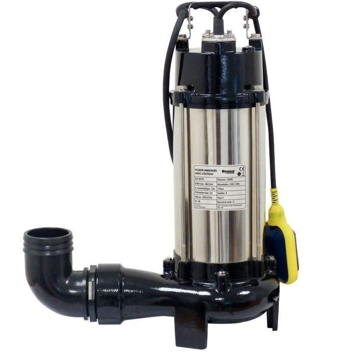 Pompe à eau immergée automatique 1100w drakkar - 11576039_0