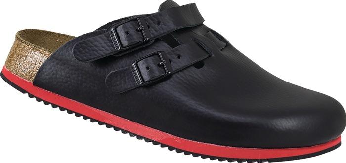 Sabot de sécurité Clog Kay SL - Hommes - Taille 43 - Noir - Leder - SRA EN 20347 - BIRKENSTOCK_0
