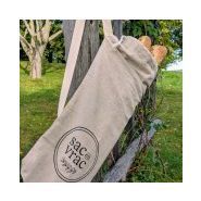 Sac à pain baguette - bandoulière pratique - éco-responsable et lavable - 20 cm x 71 cm_0