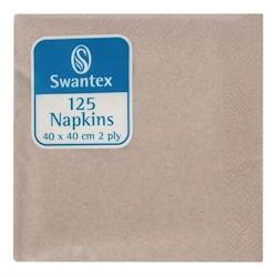 Serviettes Jetables Déjeuner Kraft Compostable 400 mm - Lot de 2000 - 0685071395431_0
