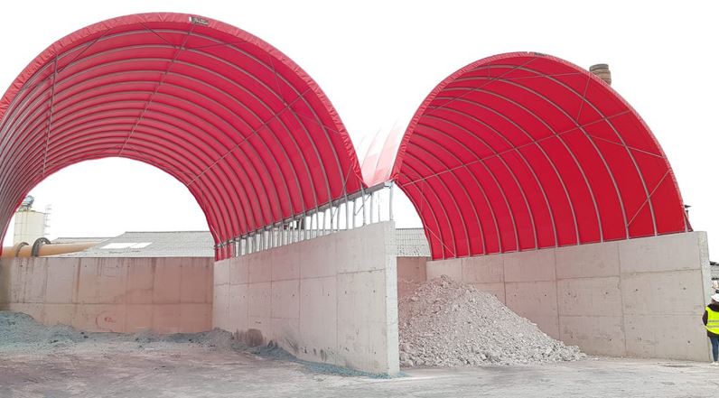 Tunnel de stockage polyvalent Pour l'activité industrielle ou le BTP_0