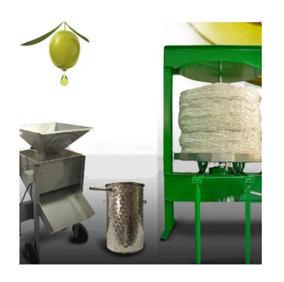 Unité de production d'huile d'olive conçu pour de grandes productions - Entre 750 et 1000 kg d'olive/jour - RÉF. FOS03-ET_0