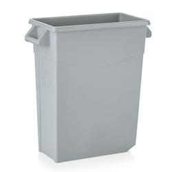 Poubelle en  Polypropylène 65 L gris  L 610 mm l 275 mm H 670 mm Was Germany - gris plastique 9237 650_0