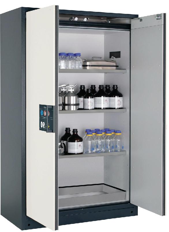 ARMOIRE SÉCURITÉ Q-CLASSIC-90 Q90.195.120 GRIS/BLANC - MANUTAN COLLECTIVITÉS