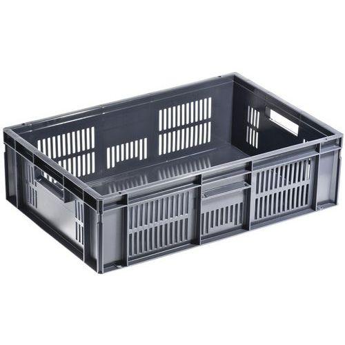 BACS GERBABLE NORME EUROPE GRIS 33 LITRES 600X400X175MM - UTZ