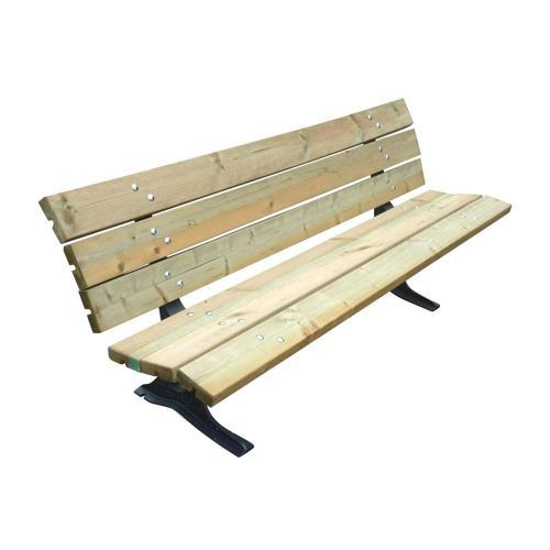 BANC CASTELLANE 1,80 M - BOIS CLASSE IV