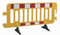 Barrière de protection - assemblage en ligne ou carré - stabilité optimale - bandes auto-réfléchissantes_0