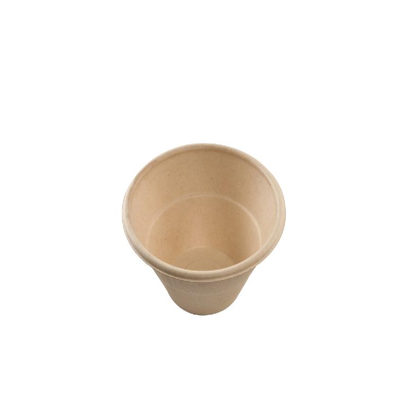 Betik Ecoline – 600 unités – Bol rond bagasse naturel – Ø 15 x 5,5 cm 500 ml - beige Bagasse 1010883_0