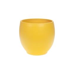 Cache pot Esna 39 x 38 cm jaune -  Rond Terre Cuite Amadeus 39x38 cm - jaune faïence 3520071964362_0