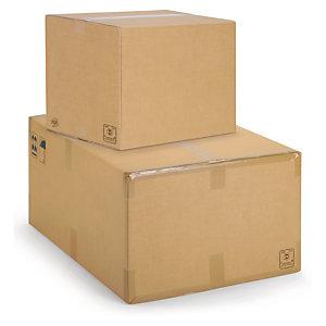 CAISSE CARTON BRUNE PICKING DOUBLE CANNELURE