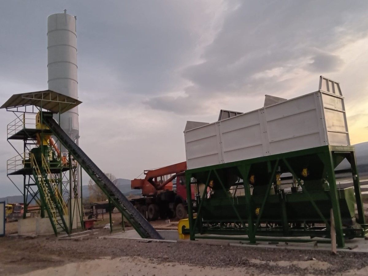 Centrale à béton fixe VESS - Capacité de production - 30 m³ /Heure - BEYAZLI GROUP