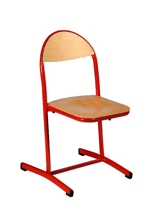 CHAISE APPUI SUR TABLE LUNE T6 JAUNE - MANUTAN COLLECTIVITÉS