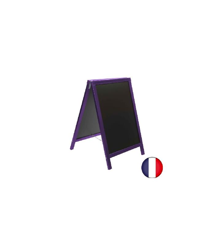 Chevalet stop trottoir - Cadre bois, 85 x 55 cm - Référence : PFN49VI_0