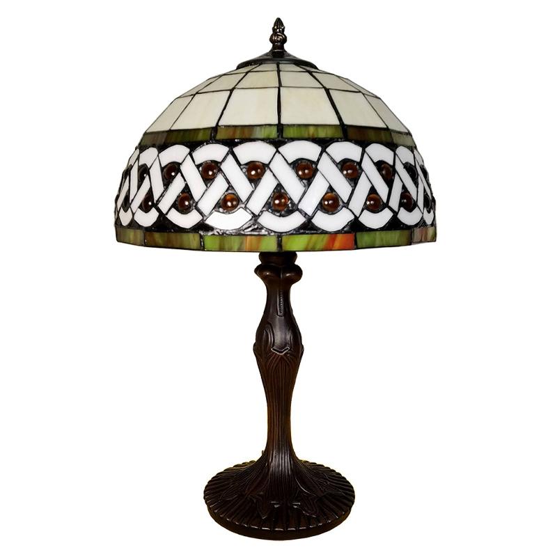 CLAYRE&EEF LAMPE À POSER 5LL-6153, Ø 31 CM, STYLE TIFFANY