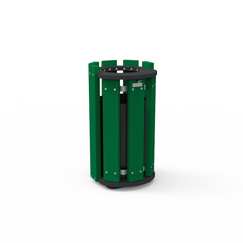 Corbeille FORESTIER - Bac 60 L sans couvercle - Plastique recyclé - STD OR-COR-06-B_0