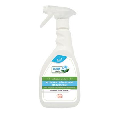 Désinfectant détartrant nettoyant écologique Action Verte 3en1 500 ml_0
