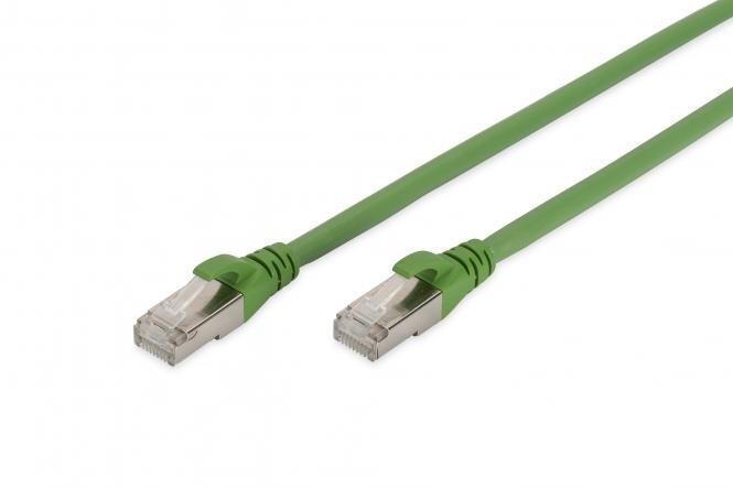 DIGITUS Câble patch CAT 6A S/FTP, PUR (TPU), 2 m, vert - vert 4016032434702_0