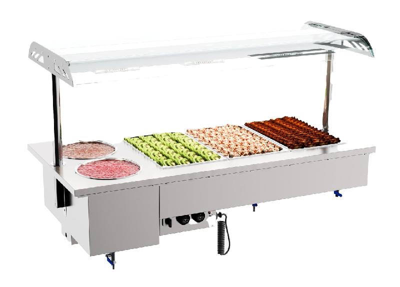 Drop-in bain-marie avec bols 3/1 COMBISTEEL 7178.2075_0