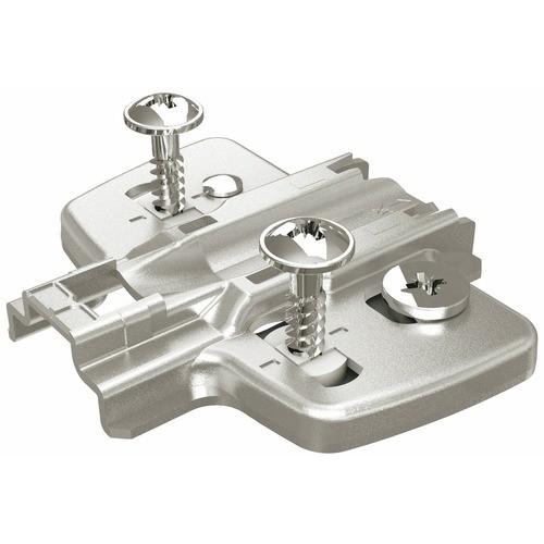 EMBASES POUR FERRURE D'ANGLE ET MONTANT CENTRAL – AVEC VIS PRÉMONTÉES 5MM HETTICH