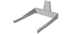 Fourche de manutention - adaptée pour boîtes et caisses avec fourreau de chargement - sur mesure_0